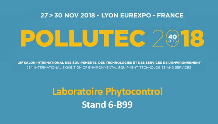 Phytocontrol participates in the 28th edition of the Pollutec Lyon exhibition