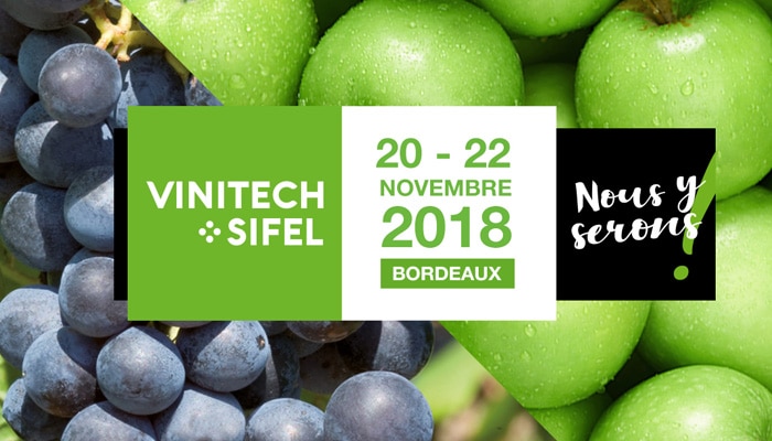 Phytocontrol está presente en Vinitech Sifel 2018