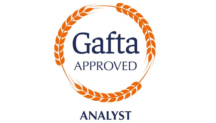 Phytocontrol esta la certificado por GAFTA