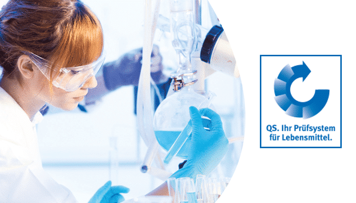 Analyses certified by the German QS test